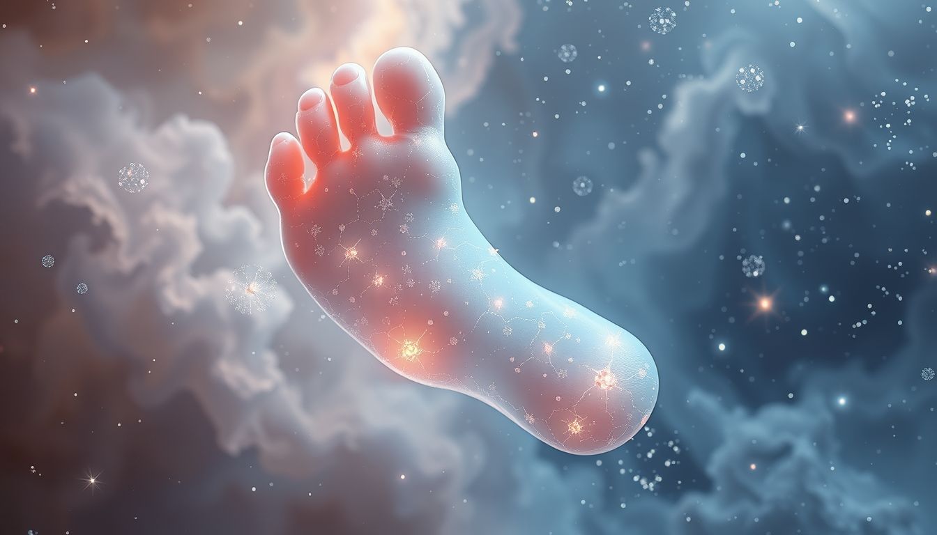 Fußpilz im Traum symbolisiert oft ungelöste persönliche Probleme.