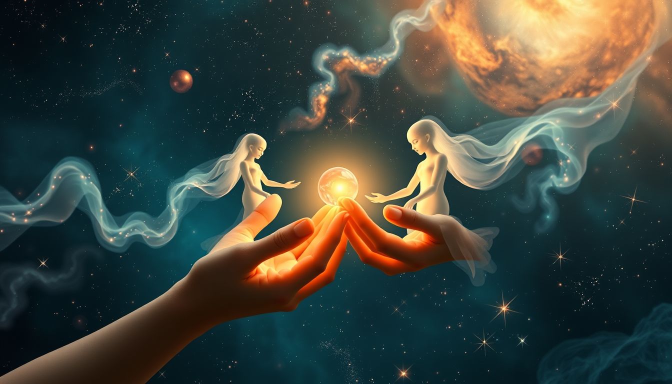 Traum 12 symbolisiert Vergebung und inneren Frieden durch Großzügigkeit.