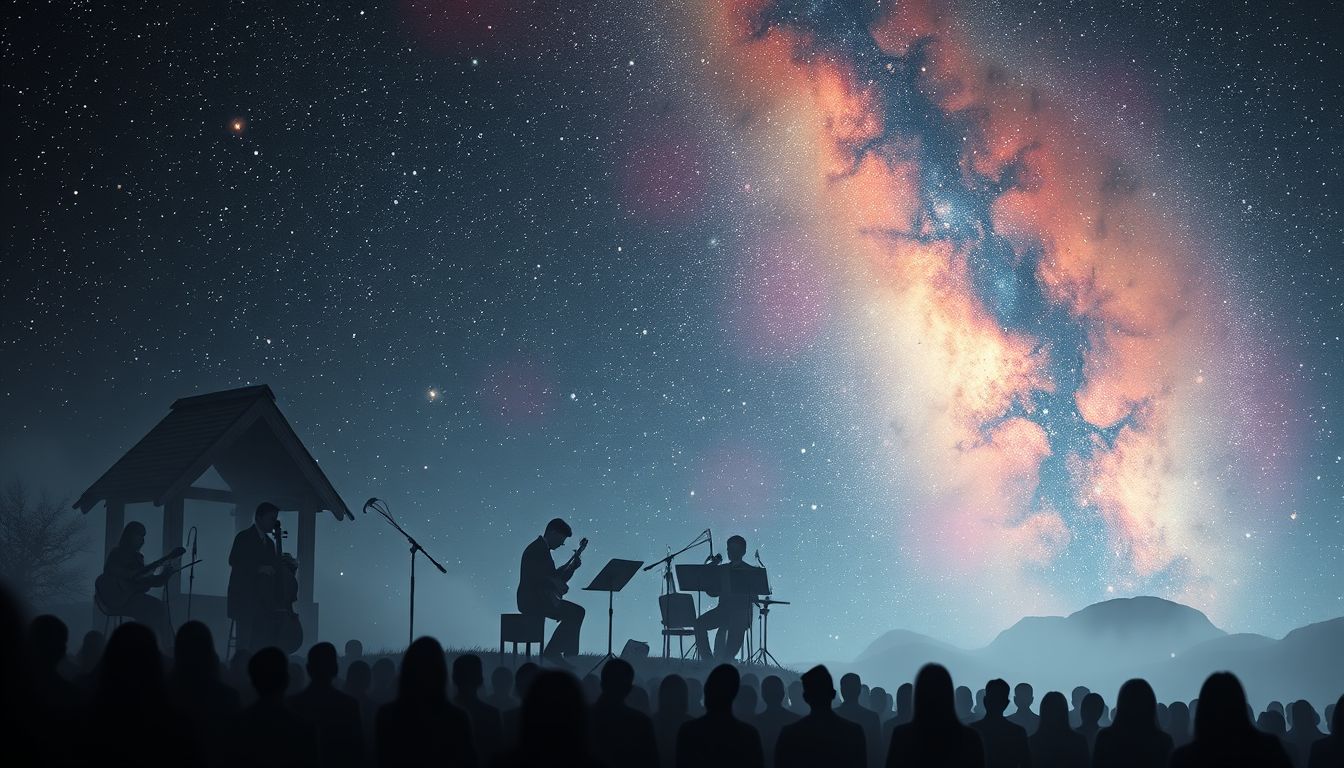 Ein Dorforchester für leere Menge symbolisiert unerfüllte Anerkennung.