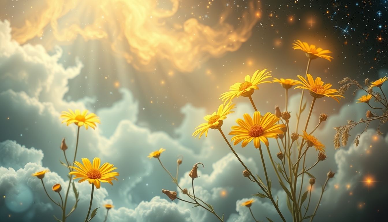 Arnika symbolisiert Heilung und Schutz in Träumen mit Heilpflanzen.