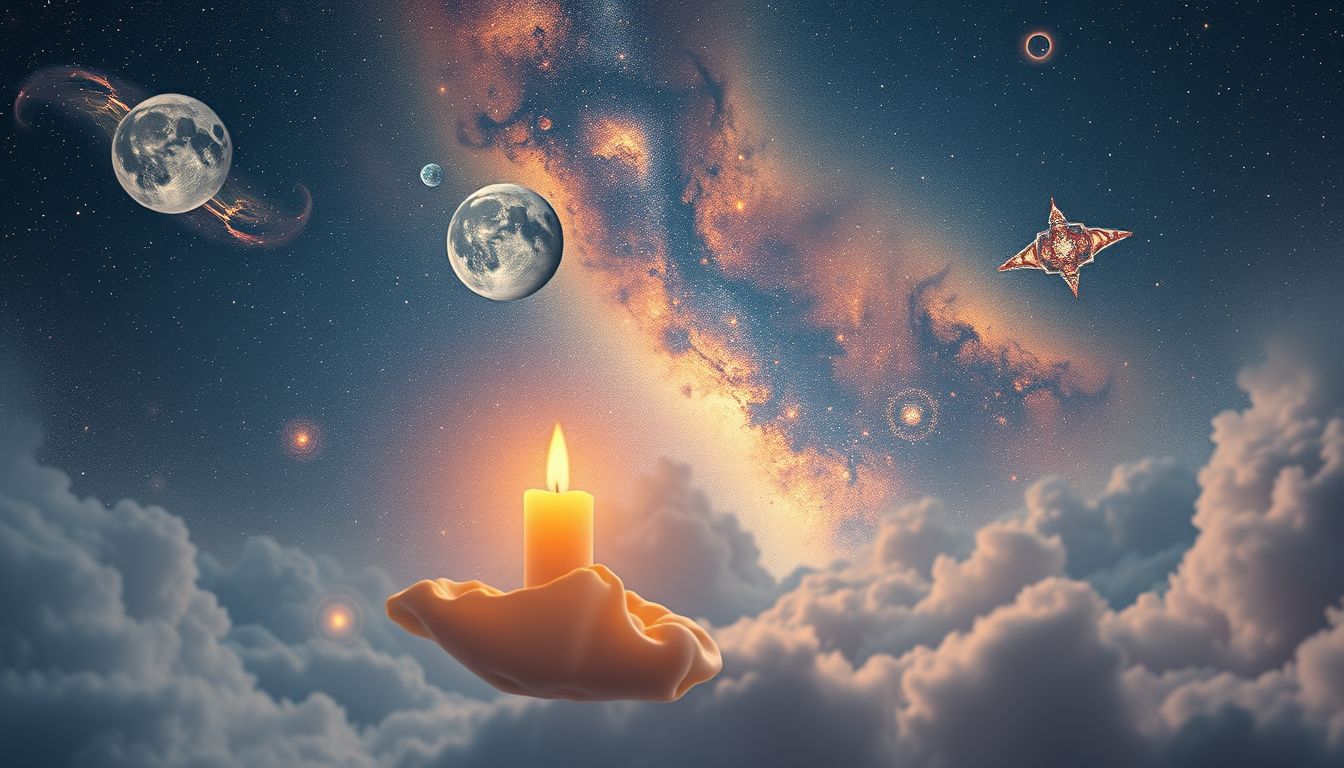 Den Sabbat in der Ferne symbolisiert spirituelle Erneuerung und Freiheit.