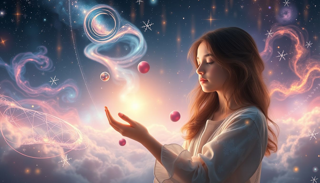 Versöhnung mit Teenagermädchen symbolisiert inneren Frieden und Akzeptanz.