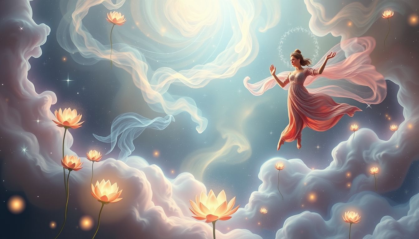 Yoga im Traum symbolisiert innere Ruhe und spirituelle Erneuerung.