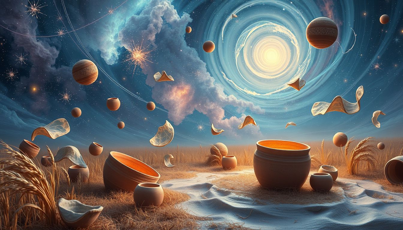 Der Traum symbolisiert kreative Ernte und persönliche Weiterentwicklung.