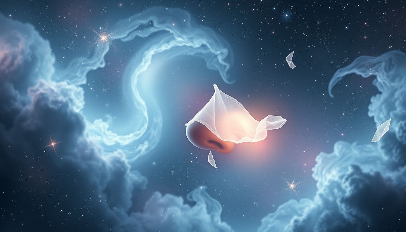 Das Träumen von Papiertaschentüchern symbolisiert emotionale Reinigung und Loslassen.