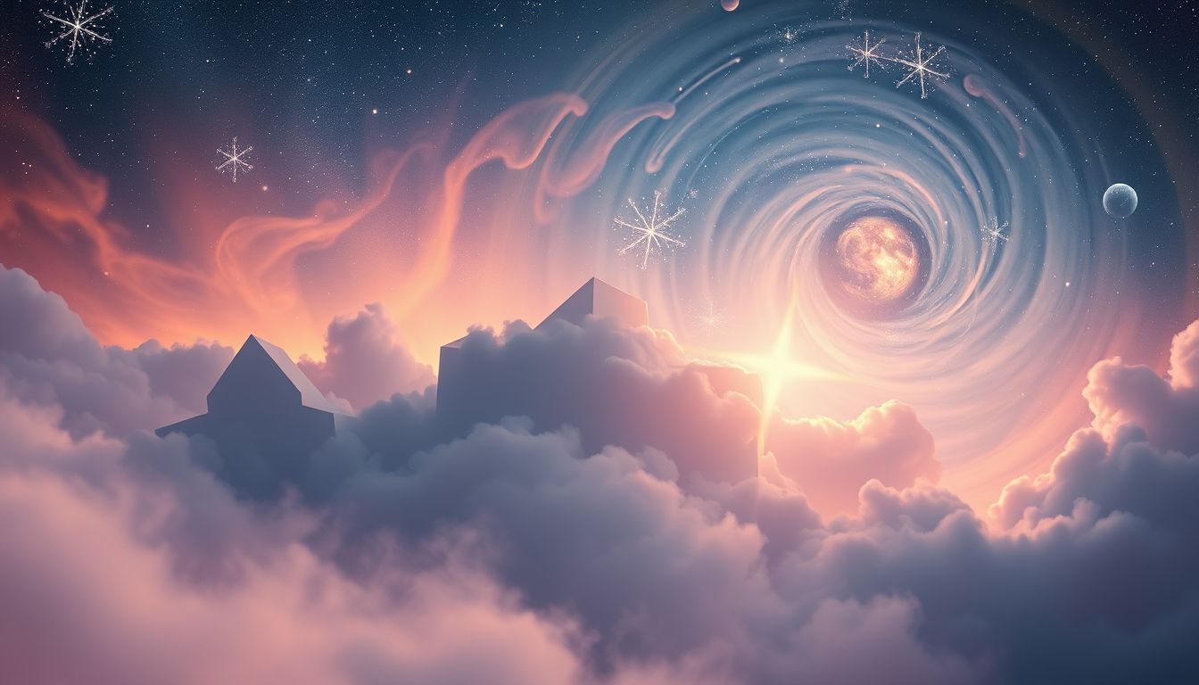 Der Tagesanbruch mit Angst symbolisiert Neubeginn trotz innerer Unsicherheiten.