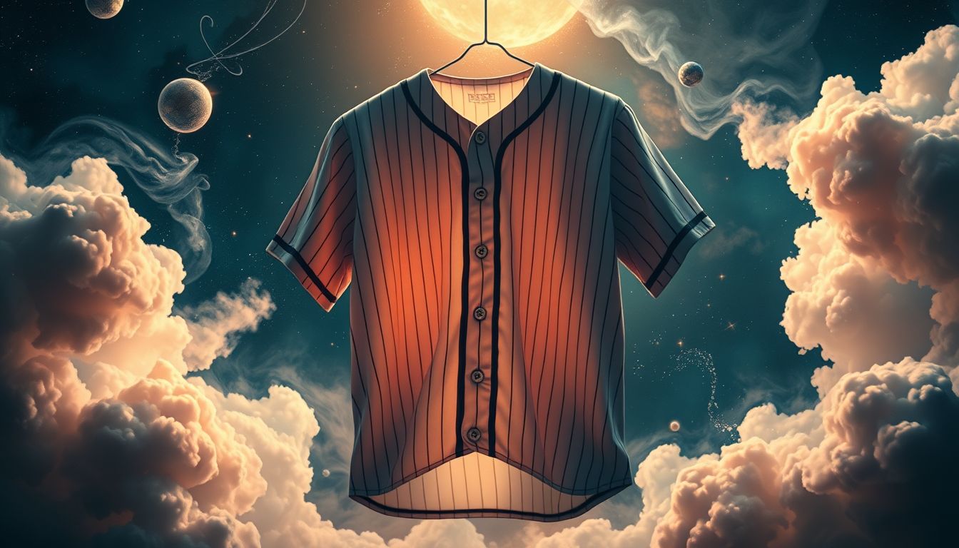 Ein Baseballtrikot im Traum symbolisiert Teamgeist und Zugehörigkeit.