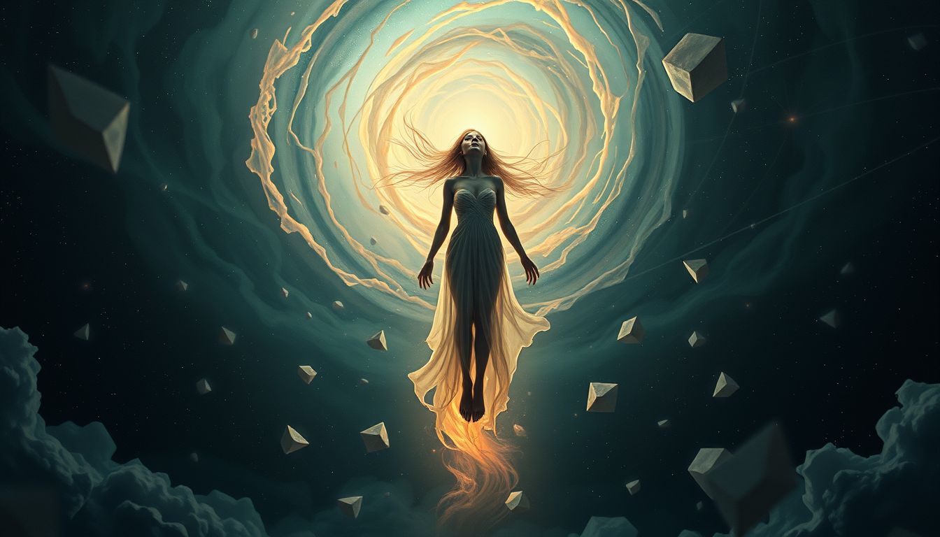 Traumhafte Lähmung symbolisiert oft innere Angst und Kontrollverlust.