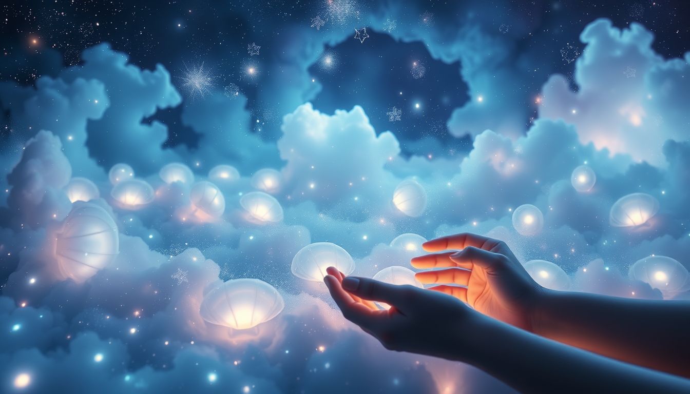 Muscheln suchen im Traum symbolisiert innere Schätze und Selbsterkenntnis.