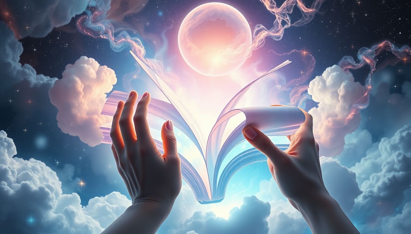 Ein Buch schreiben im Traum symbolisiert kreative Selbstverwirklichung und Ambitionen.