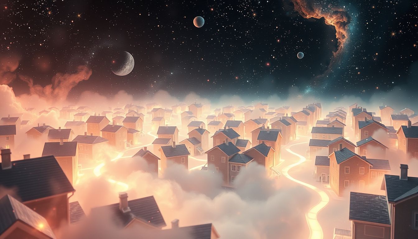 Sich im Viertel verirren symbolisiert innere Unsicherheit und Orientierungslosigkeit.
