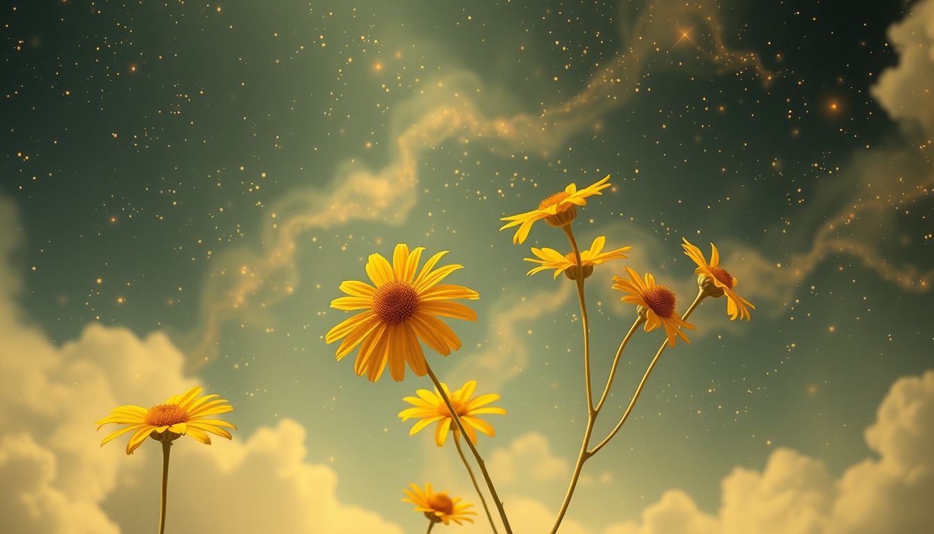 Welken der Arnika-Blüten symbolisiert im Traum oft Schmerz und Heilung.