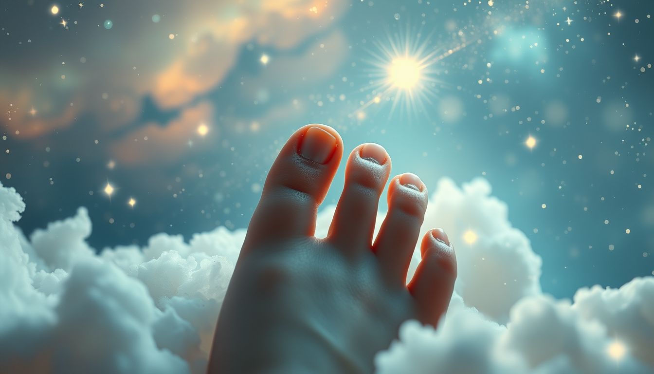 Sehr kleine Fußnägel im Traum symbolisieren oft unterschätzte Details.