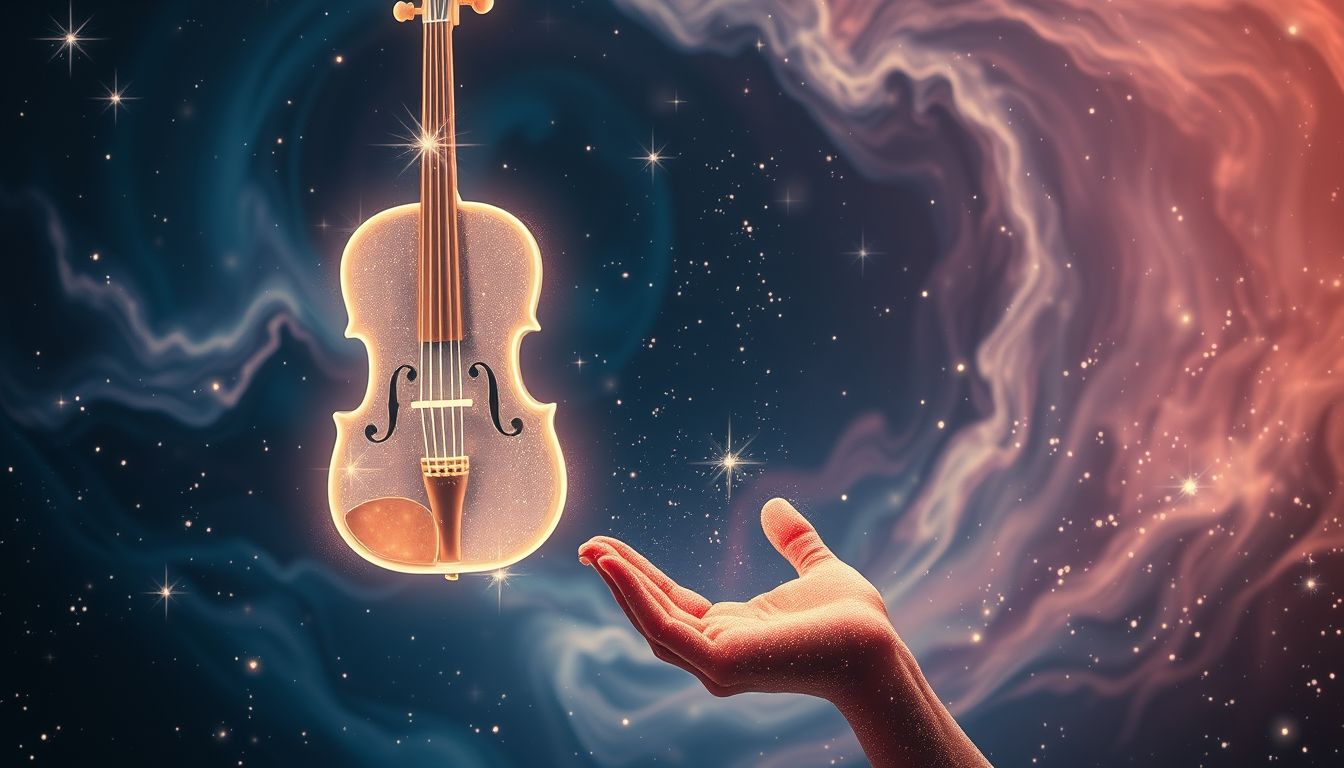 Ein Instrument stehlen symbolisiert verborgene Talente oder Sehnsüchte.