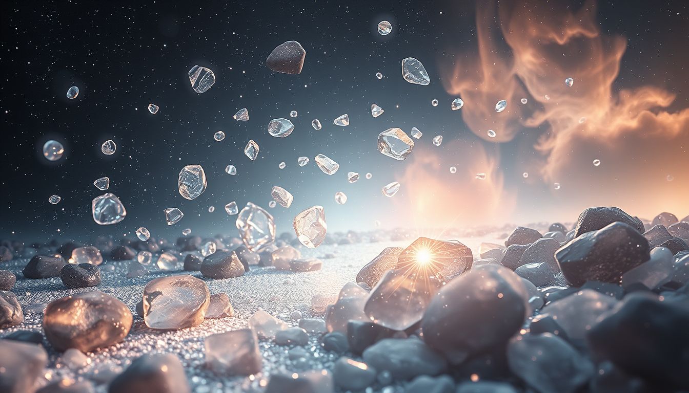 Das Zerbrechen von Rheinkieseln symbolisiert innere Konflikte und Loslassen.