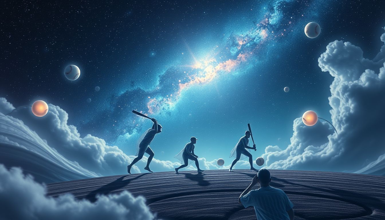 Baseball mit Berühmten symbolisiert Erfolg und soziale Anerkennung im Traum.