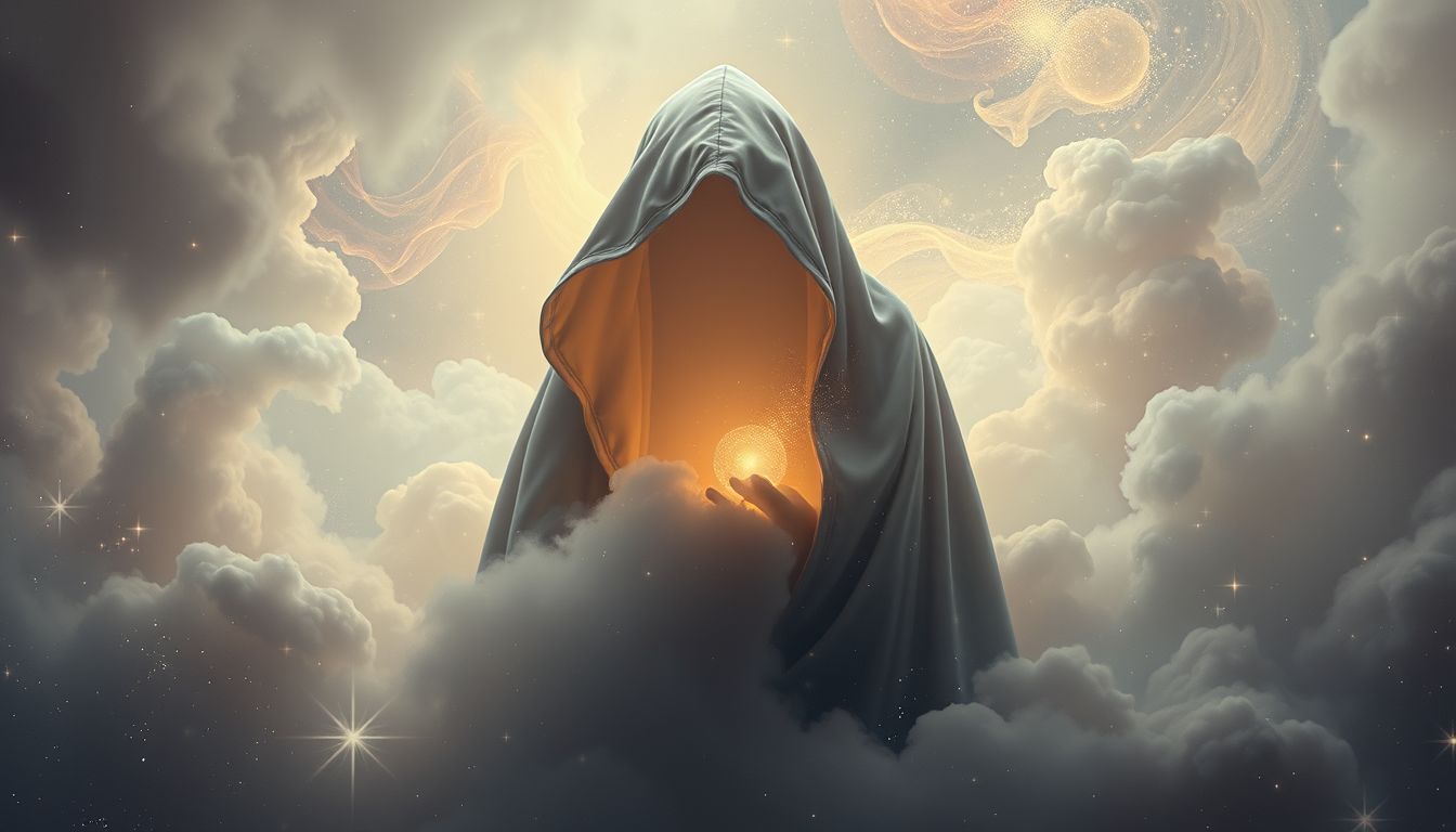 Das Verstecken eines Kuppelfellmantels symbolisiert verborgene Schutzbedürfnisse.