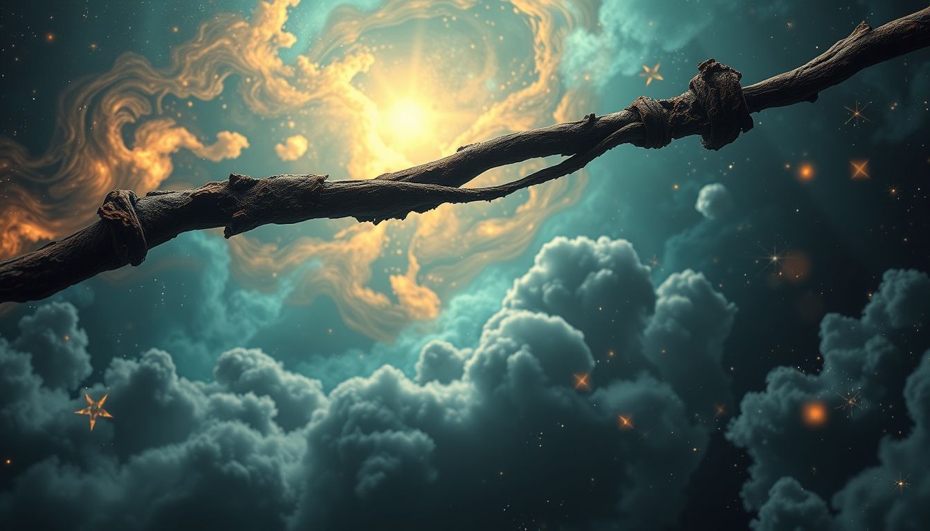 Rostige Gitterstäbe symbolisieren zerbrechliche innere Grenzen und Ängste.