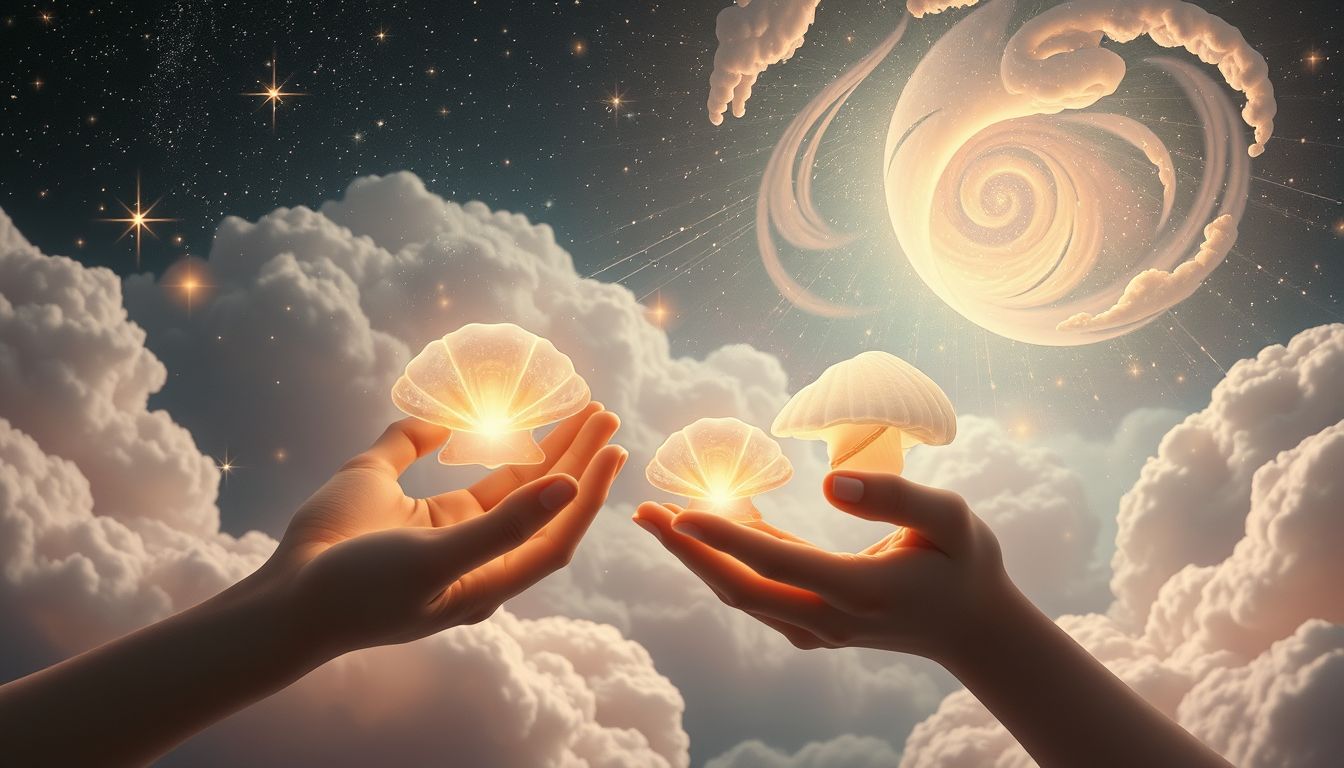 Muscheln kaufen steht für neue Chancen, verkaufen für Abschied.