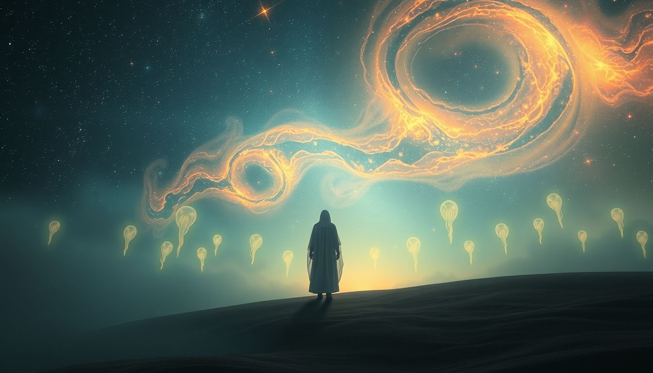 Der einzige Zuschauer im Traum symbolisiert Einsamkeit und Selbstreflexion.