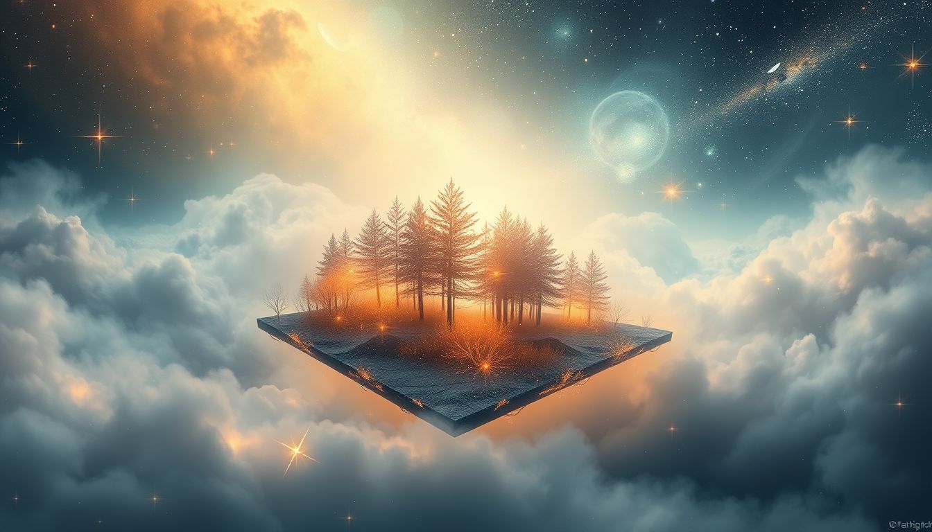 Ein Grundstück im Wald symbolisiert Sehnsucht nach Freiheit und Schutz.