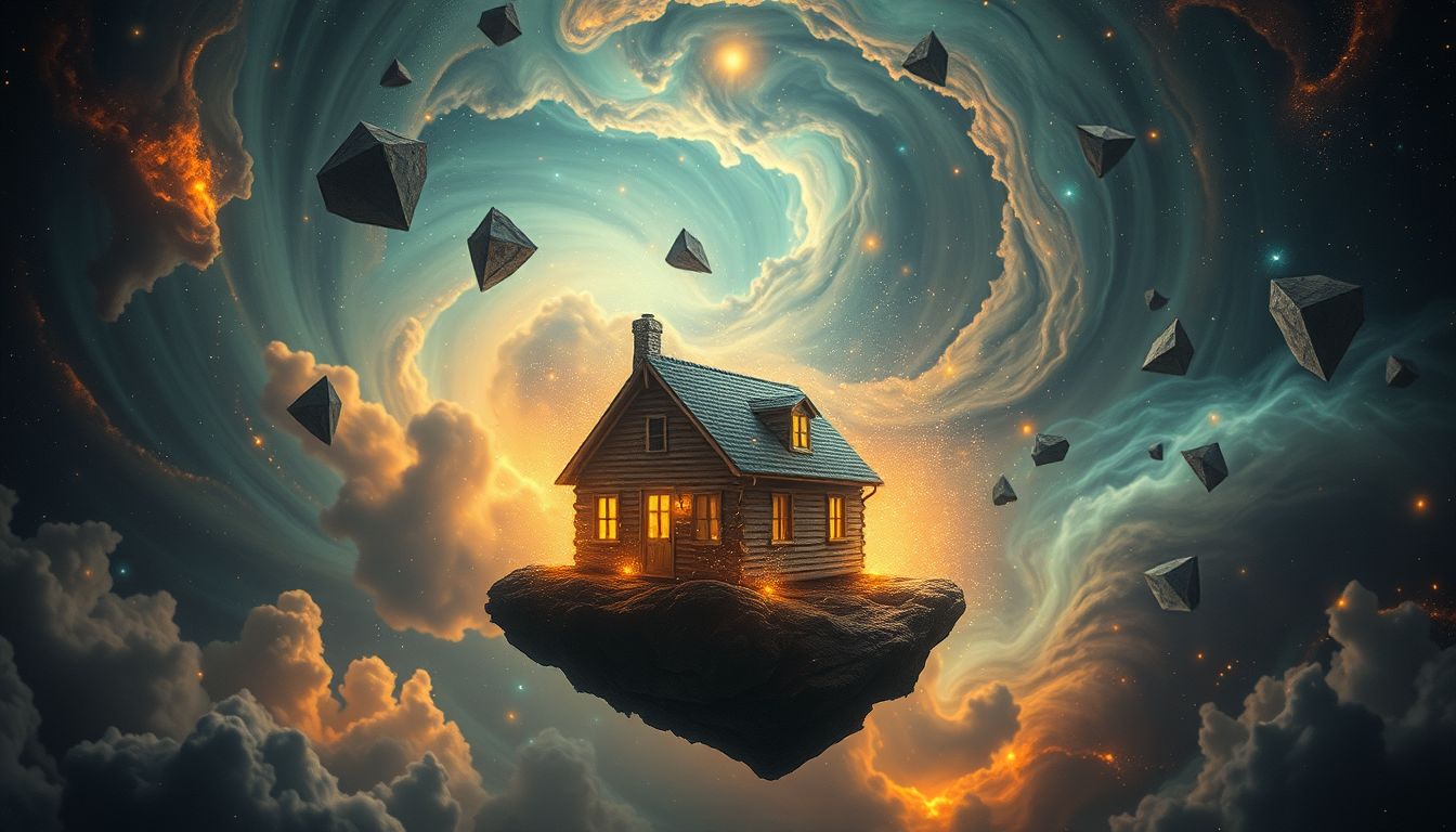 Ein zu kleines Haus im Traum symbolisiert begrenzte persönliche Freiheit.