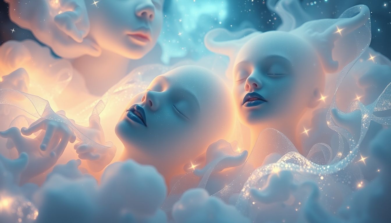 Blaue Lippen im Traum symbolisieren emotionale Kälte und Isolation.