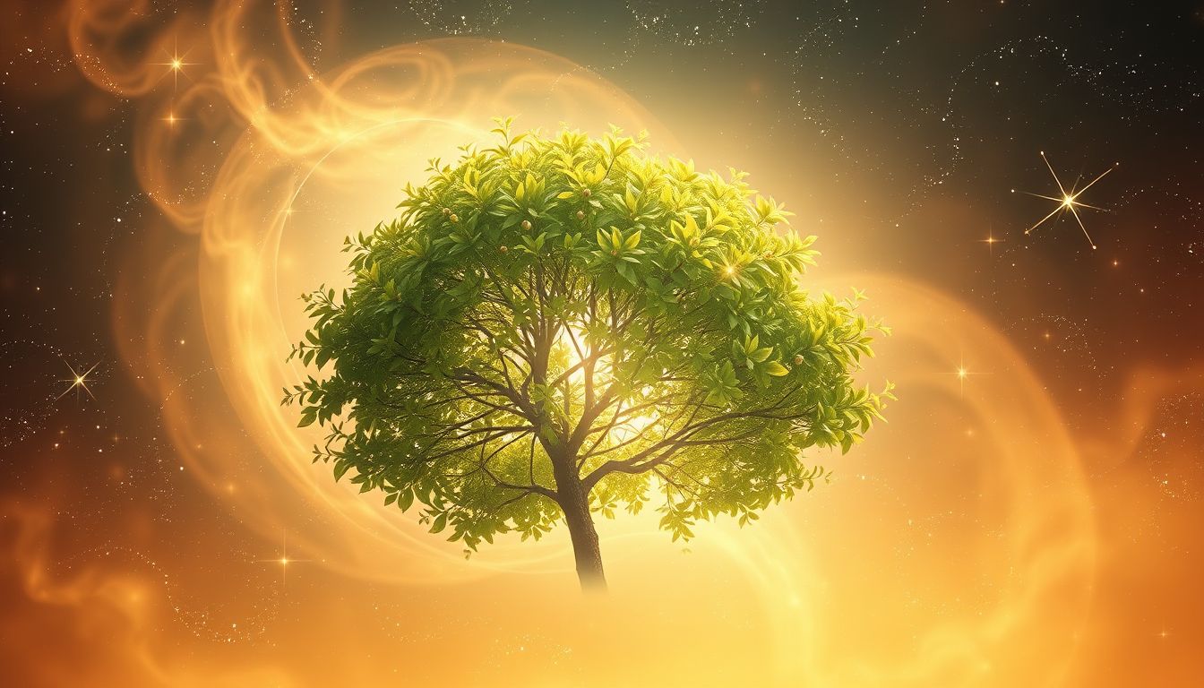 Ein Haselstrauch im Sommer symbolisiert Wachstum und verborgene Chancen.
