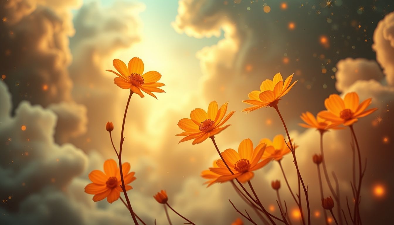 Im Herbst symbolisiert Reseda Neubeginn und stille Veränderungen im Leben.