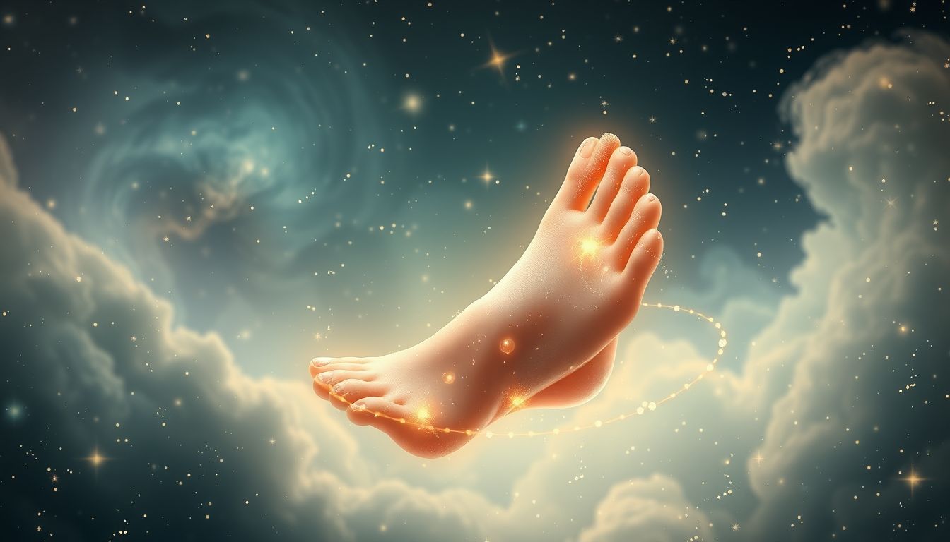 Träume von Fußnägeln und Schuhen symbolisieren Selbstbild und Komfort.