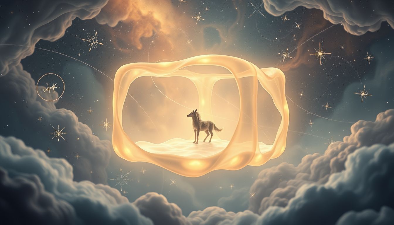 Ein Pferch mit einem bestimmten Tier symbolisiert Kontrolle und Begrenzung.