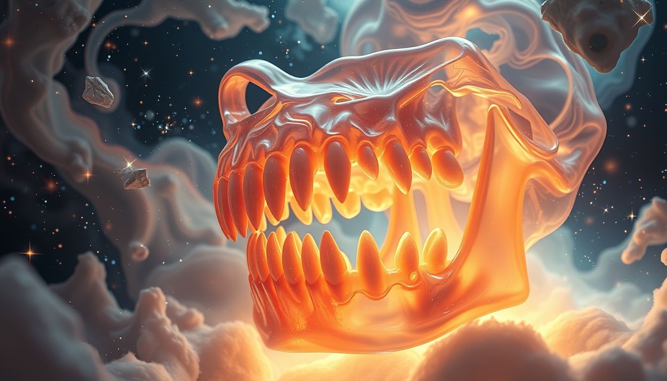 Eckzähne im Traum symbolisieren oft Durchsetzungsvermögen und Stärke.