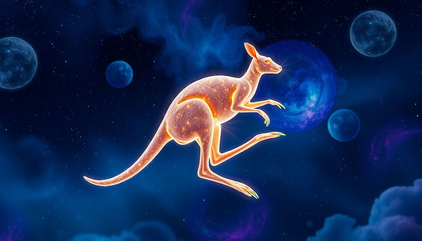 Das Känguru im Traum symbolisiert starke Intuition und Lebensenergie.