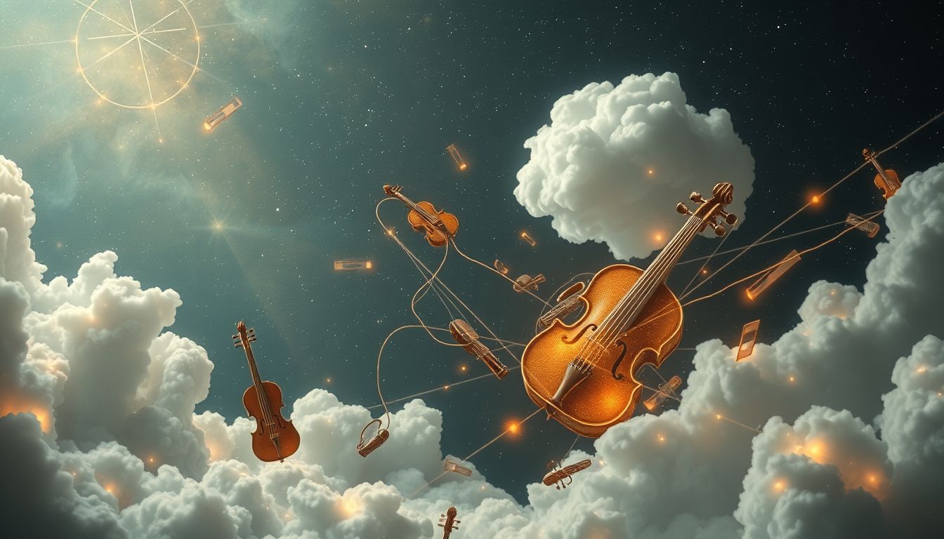 Das Dorforchester symbolisiert Gemeinschaft und verlorene zwischenmenschliche Bindungen.