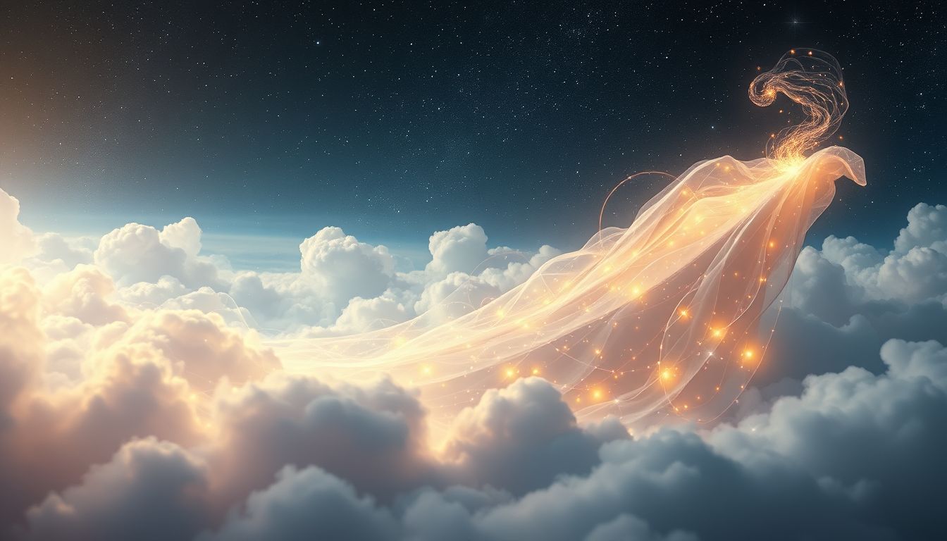 Die Elektrodecke symbolisiert intuitive Verbindung zur Zukunft und Energiefluss.