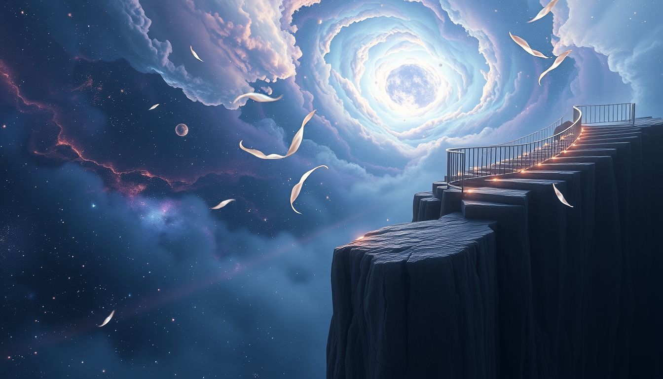 Eine Reeling an einer Klippe symbolisiert Schutz vor Absturzängsten.