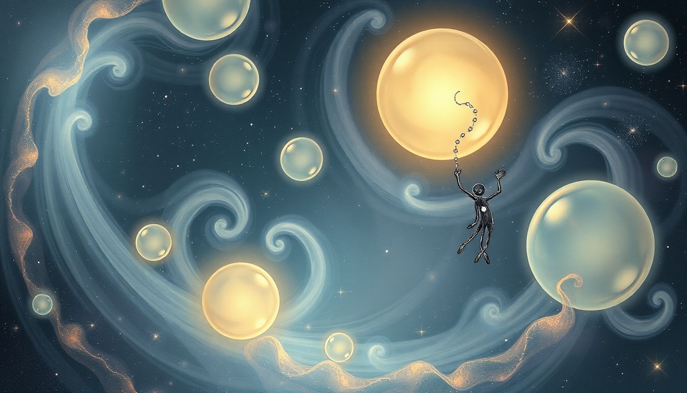 Traum 4 zeigt Ulk als Symbol für Selbstironie und Leichtigkeit.