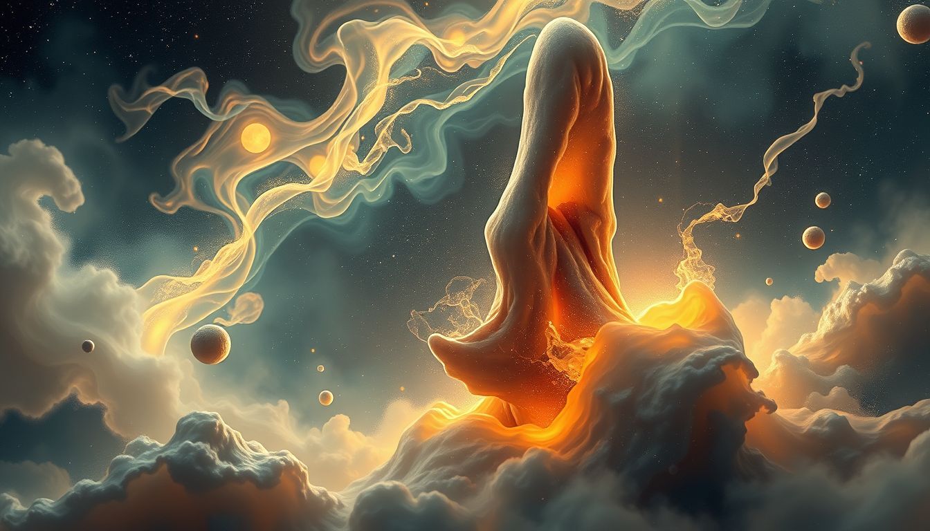 Ein nachwachsender Eckzahn symbolisiert neuen Lebensmut und Wandel.