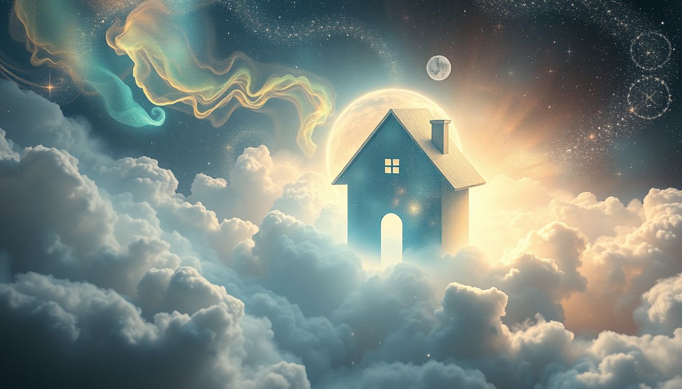 Ein Haus im Traum symbolisiert oft innere Sicherheit und Identität.