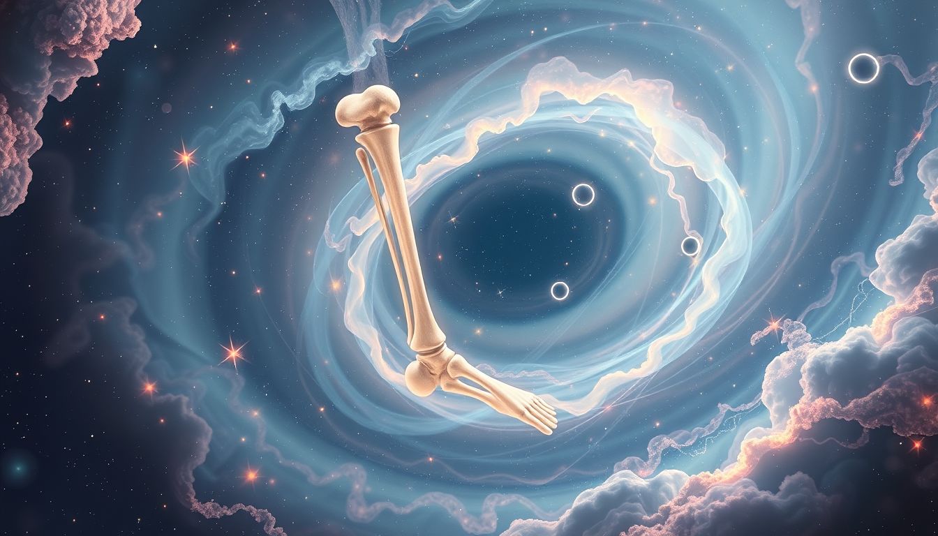 Ein langes Schienbein symbolisiert außergewöhnliche Ausdauer und Stärke im Traum.