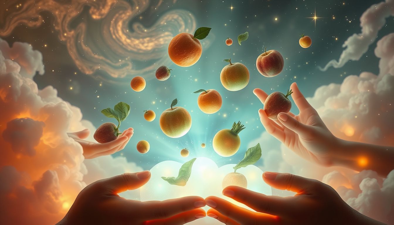 Hippie-Essen im Traum symbolisiert Freiheit und bewusste Lebensweise.