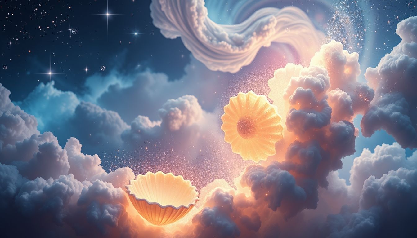 Muscheln essen im Traum symbolisiert Genuss und verborgene Glücksmomente.