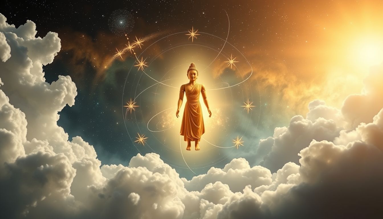 Ein hölzernes Götzenbild symbolisiert festgefahrene Glaubensmuster im Traum.