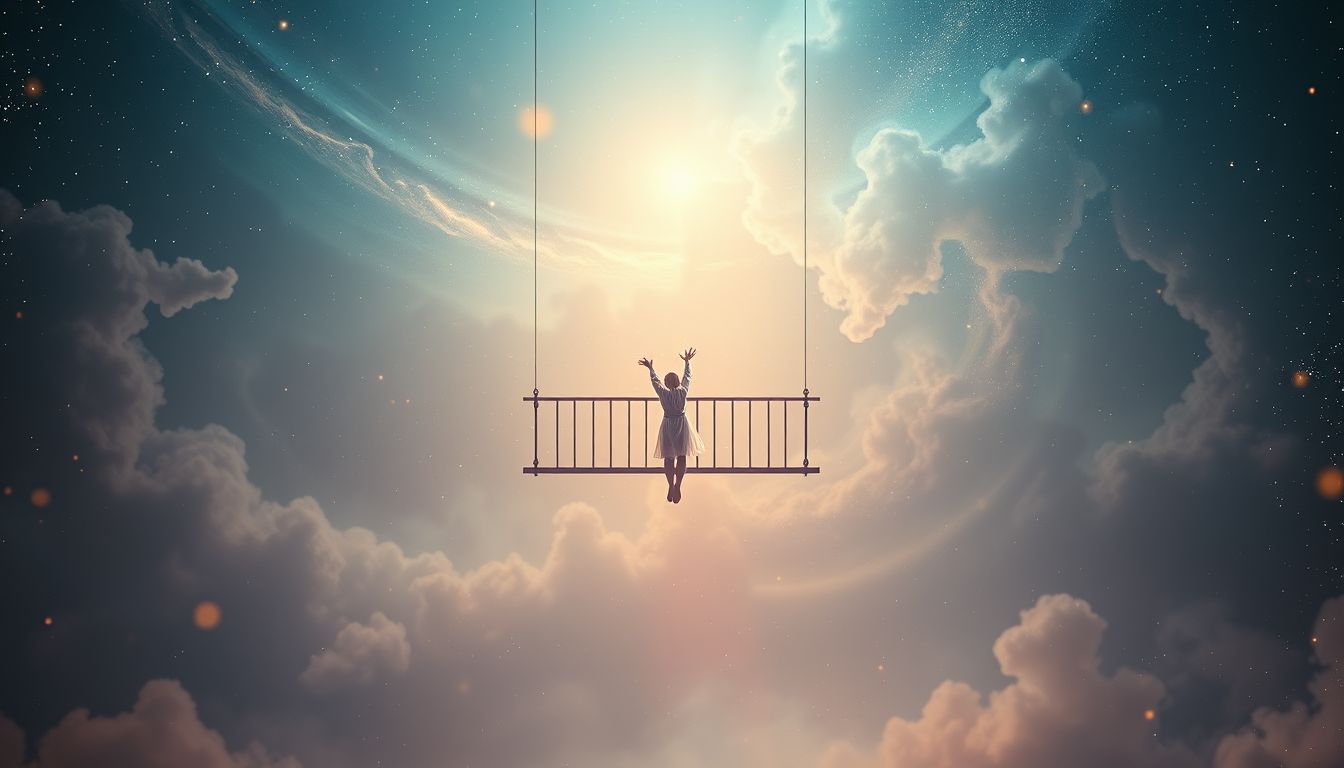 Sich an einer Reeling festhalten symbolisiert Halt in unsicheren Zeiten.