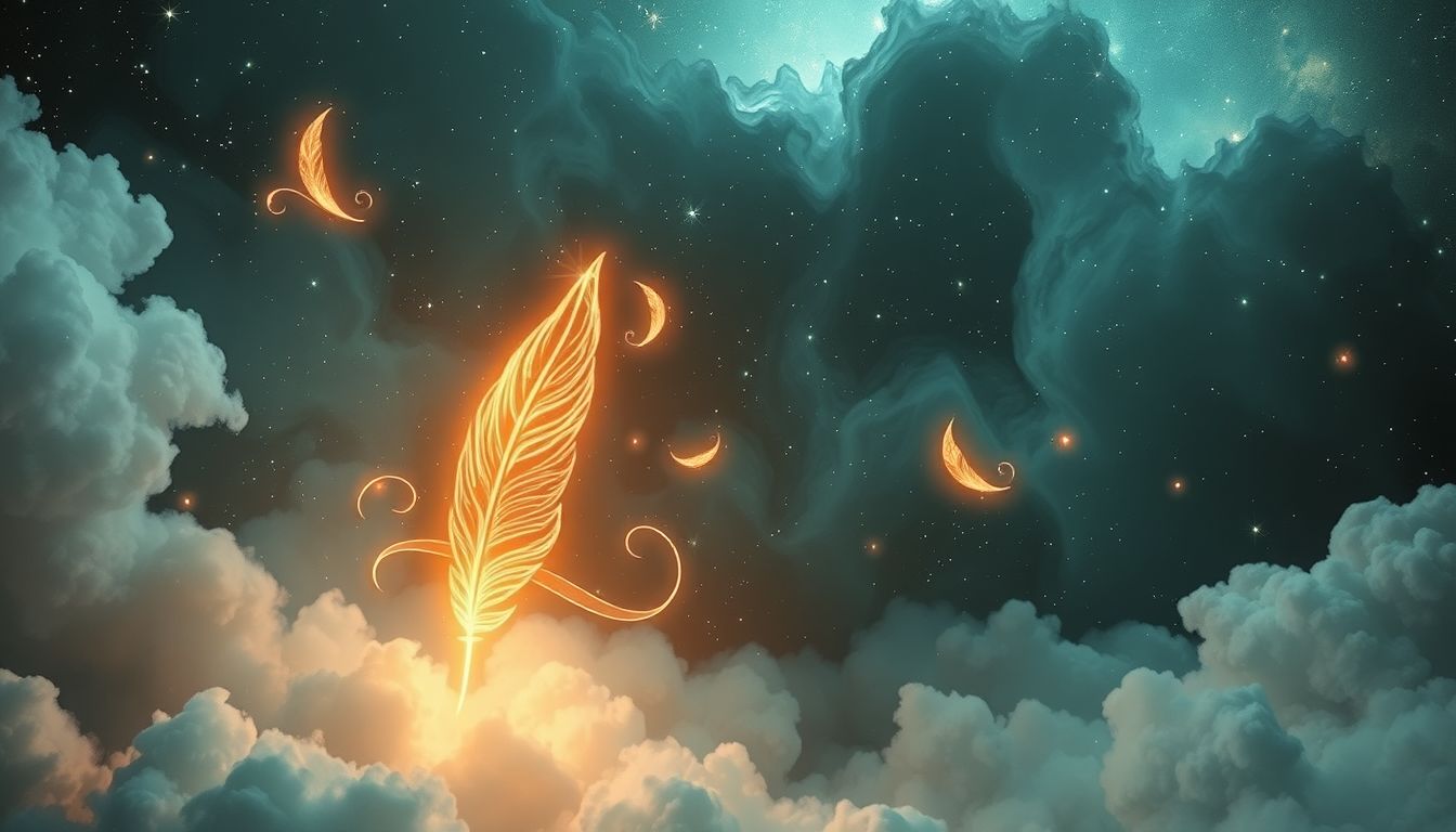 Der Traum vom Schreiben im Verborgenen symbolisiert innere Selbstentdeckung.