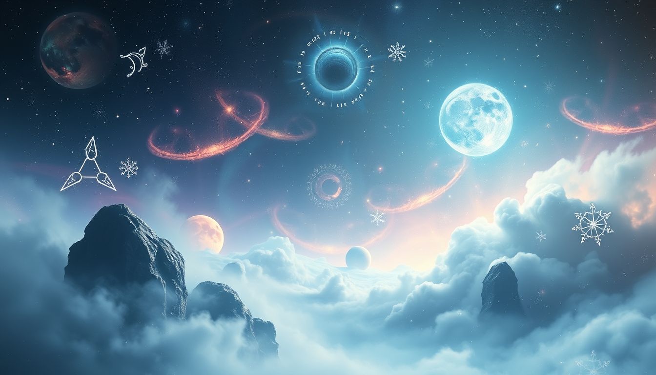 Astrologische Symbole im Traum spiegeln verborgene Persönlichkeitsaspekte wider.