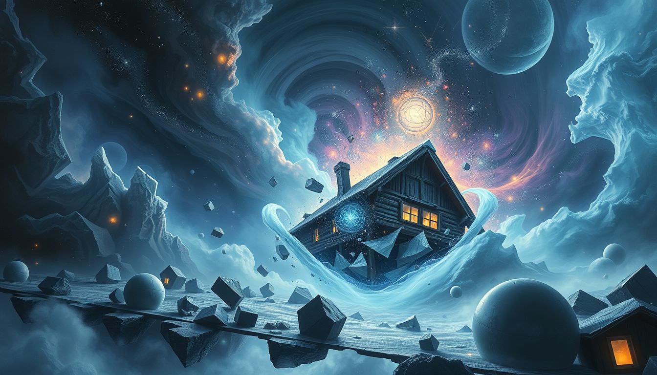 Ein einstürzende Loge symbolisiert tiefsitzende Ängste und Kontrollverlust.