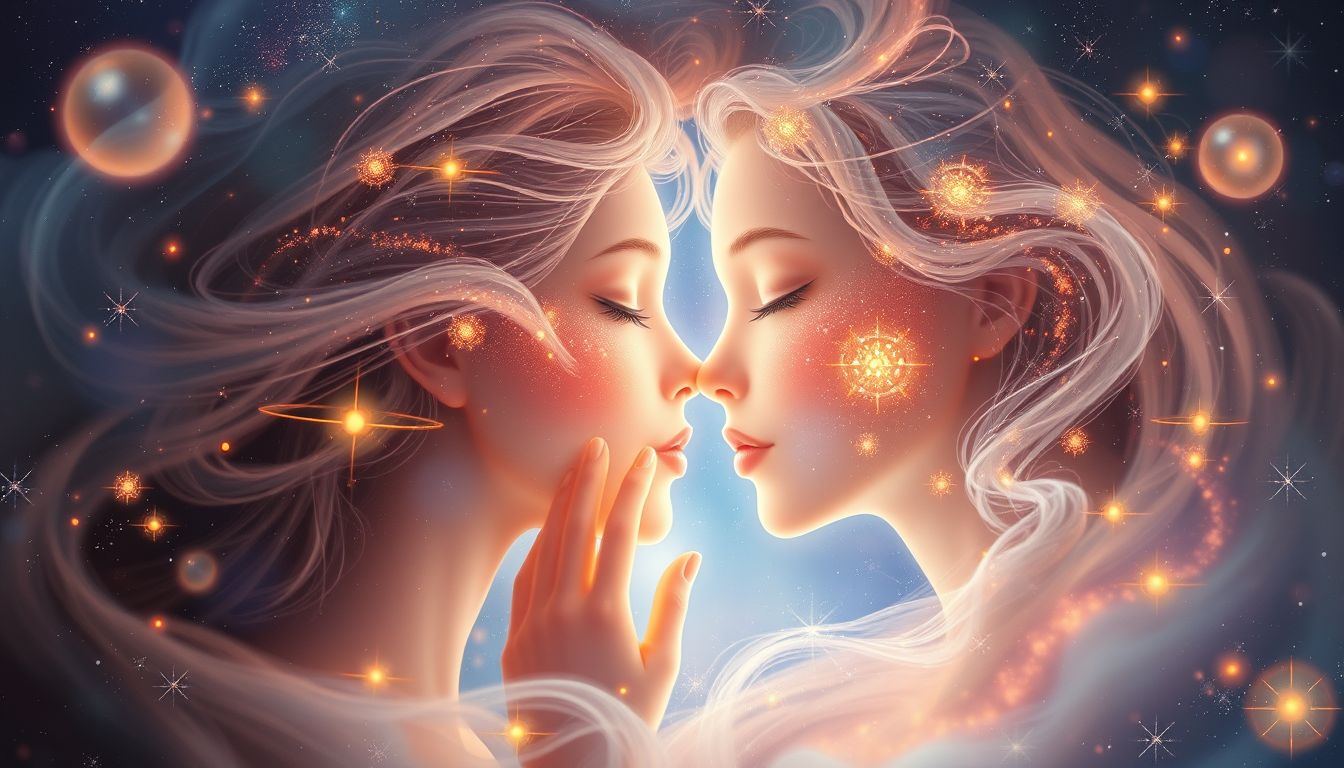 Der Traum vom Wangenberühren symbolisiert tiefe Zuneigung und Vertrauen.