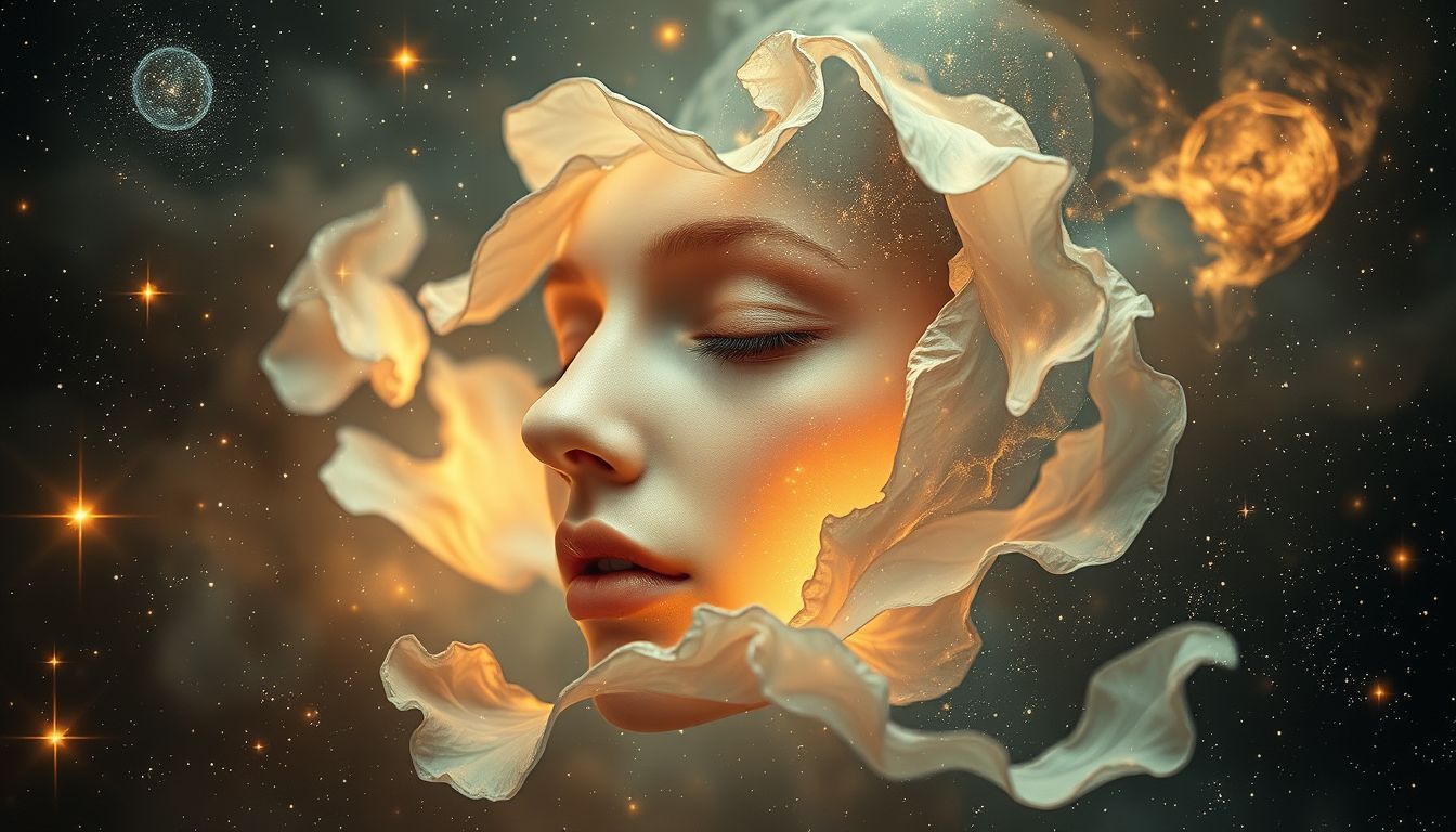 Der Traum von fallenden Wangen symbolisiert oft inneren Verlust.