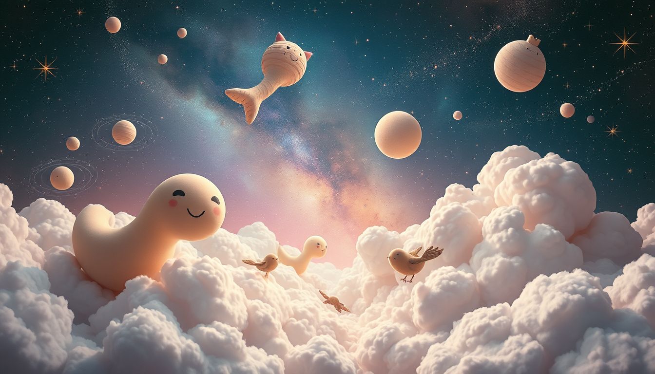 Träume von X-Beliebigem spiegeln oft humorvolle Absurdität wider.